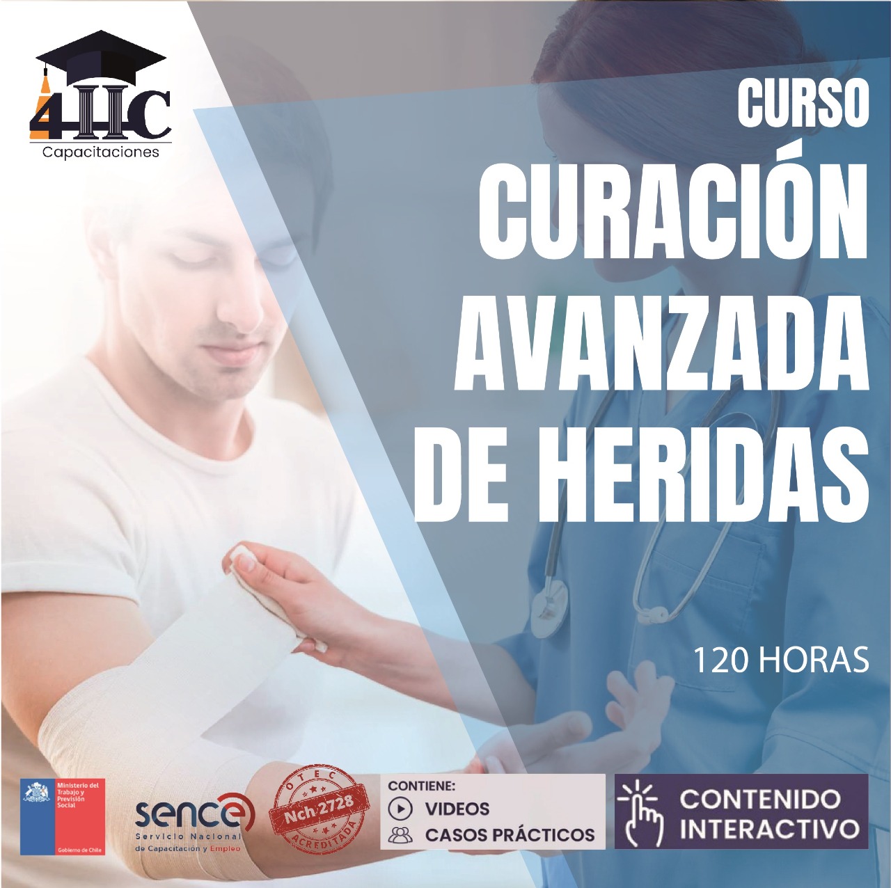 Curación Avanzadas de Heridas hrs HC